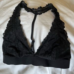 Victorias Secret Pink Racerback Lace Bralette